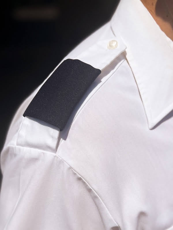 EPAULETS, NO STRIPES - BLACK/NAVY